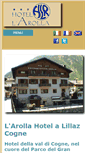 Mobile Screenshot of hotelarolla.it