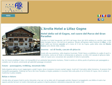 Tablet Screenshot of hotelarolla.it